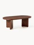 Norwood Oval Wooden Coffee Table