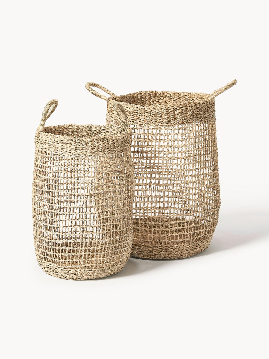 Norwood Seagrass Storage Baskets, Set of 2