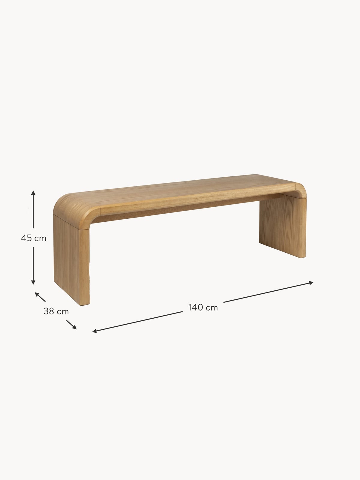 Norwood Wooden Bench