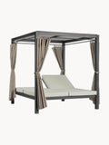 Nunthorpe Double Garden Daybed with Sunshade