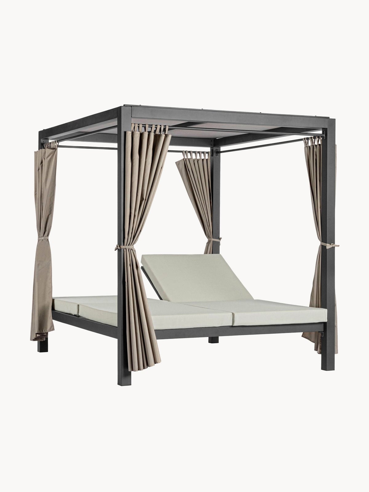 Nunthorpe Double Garden Daybed with Sunshade