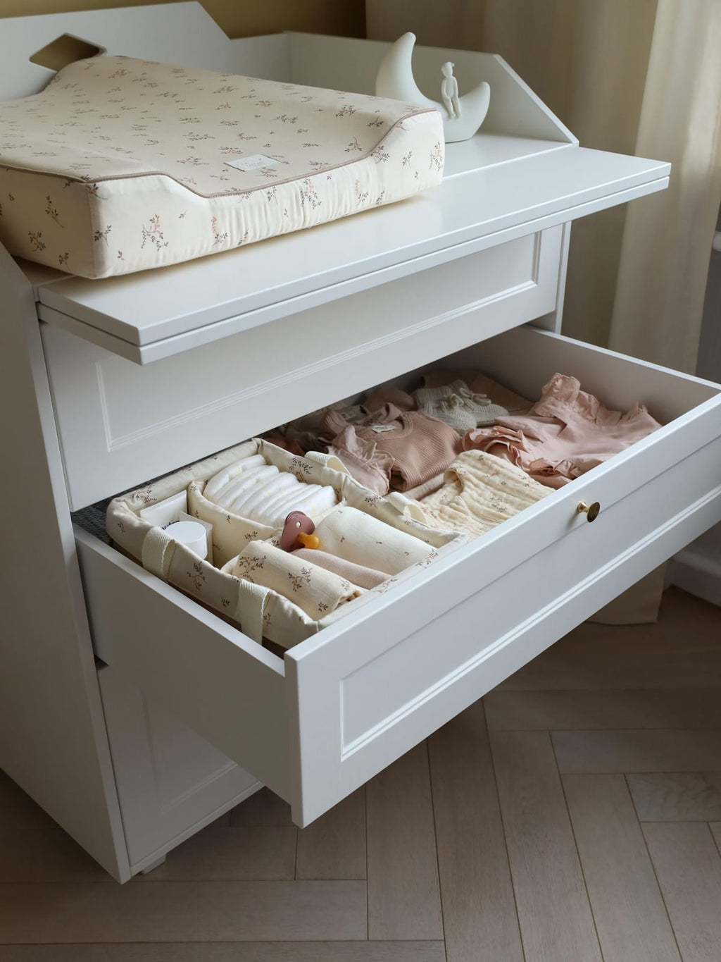 Nunthorpe Handmade Wooden Changing Table