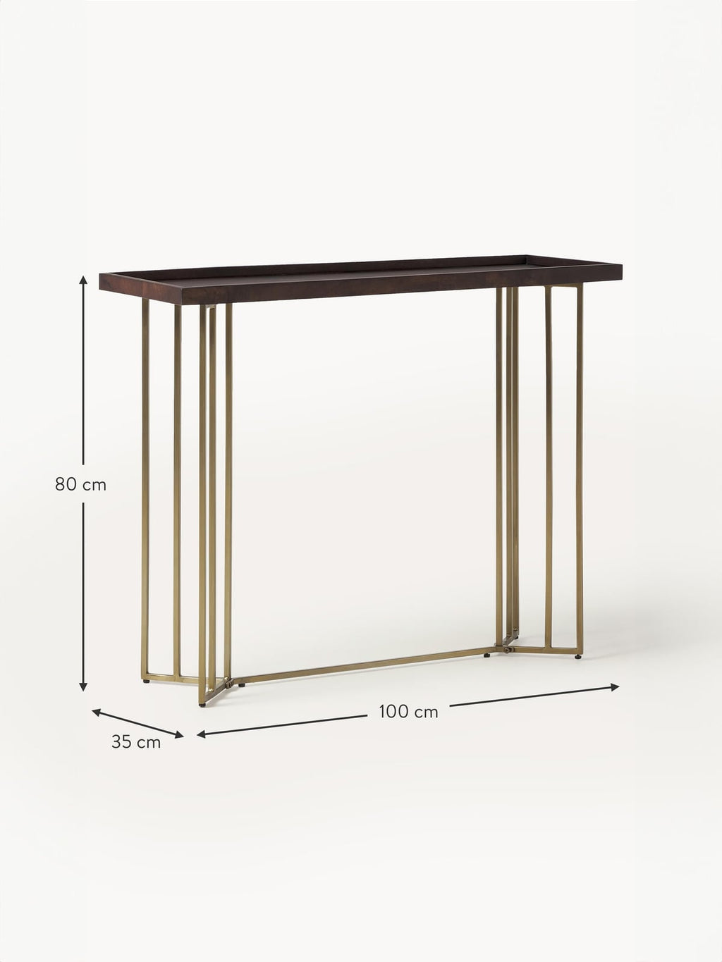 Nunthorpe Mango Wood Console Table