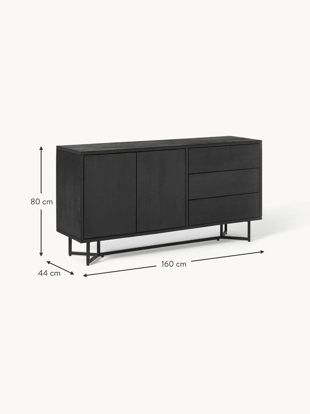 Nunthorpe Mango Wood Sideboard