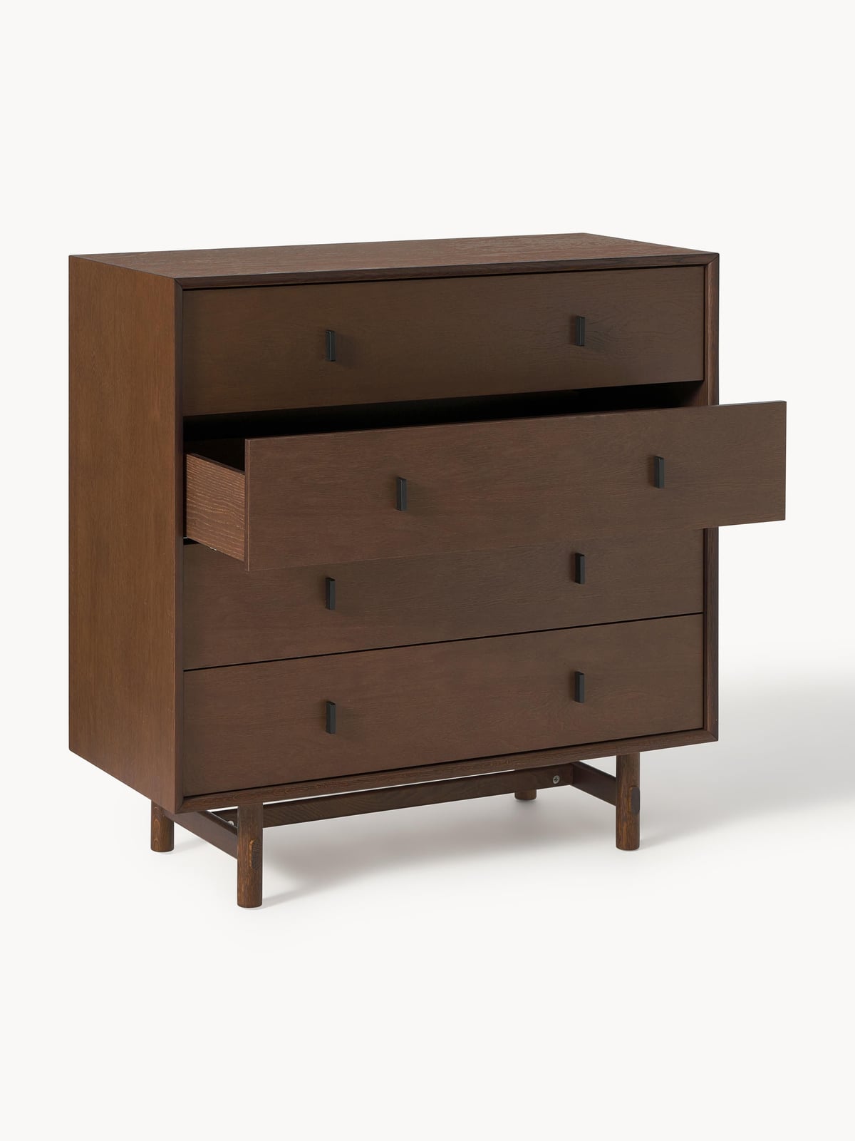 Nunthorpe Oak Wood Chest of Drawers