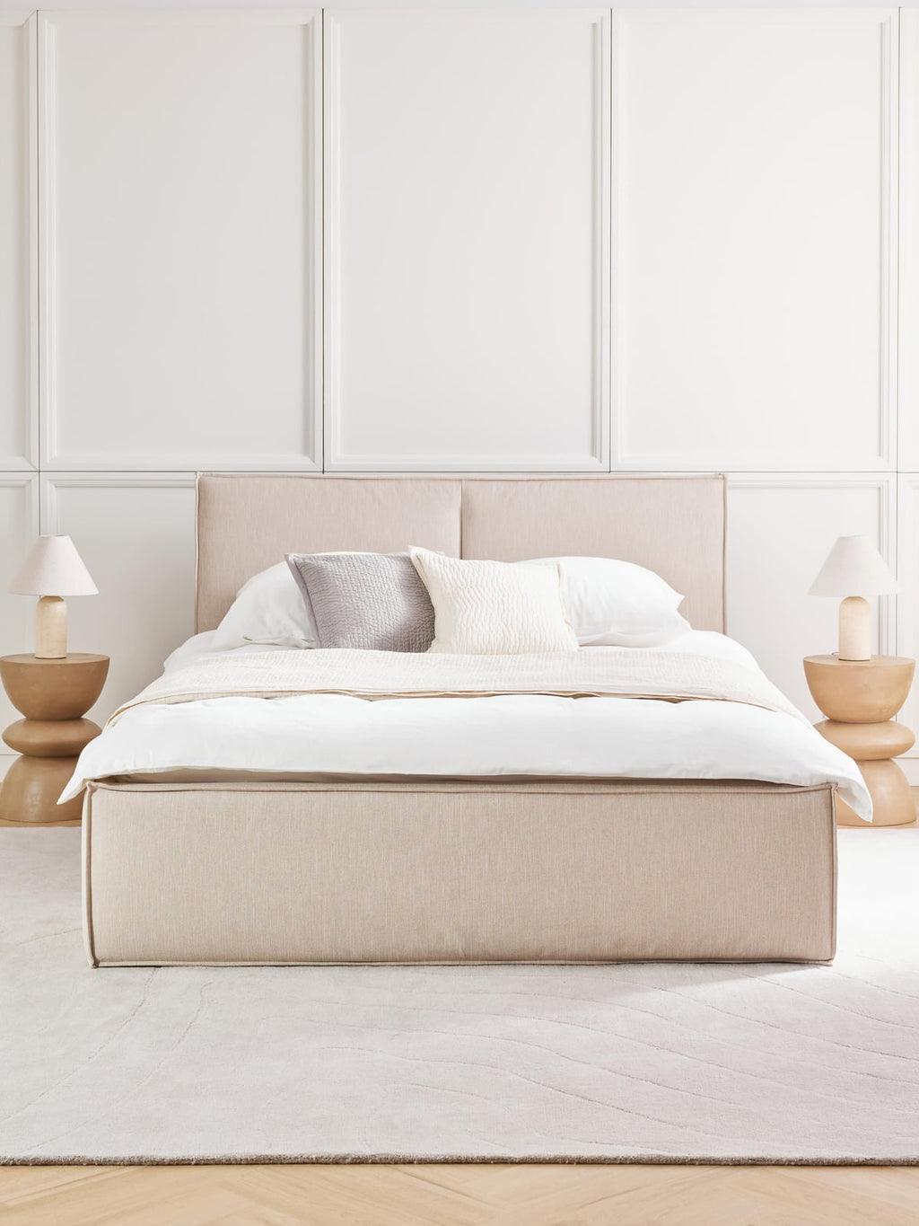 Nunthorpe Upholstered Bed with Storage Space