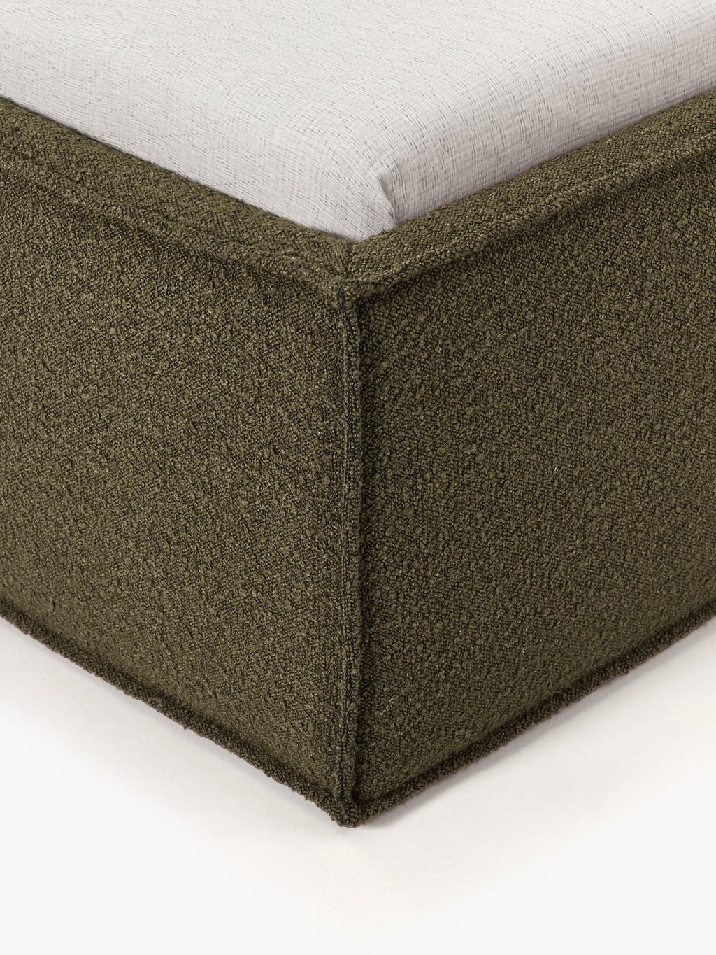 Nunthorpe Upholstered Bouclé Bed with Storage