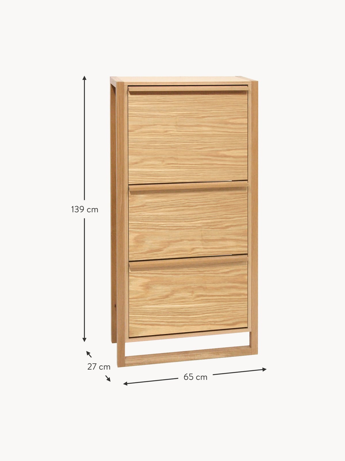 Oakhurst Fold Out Shoe Cabinet