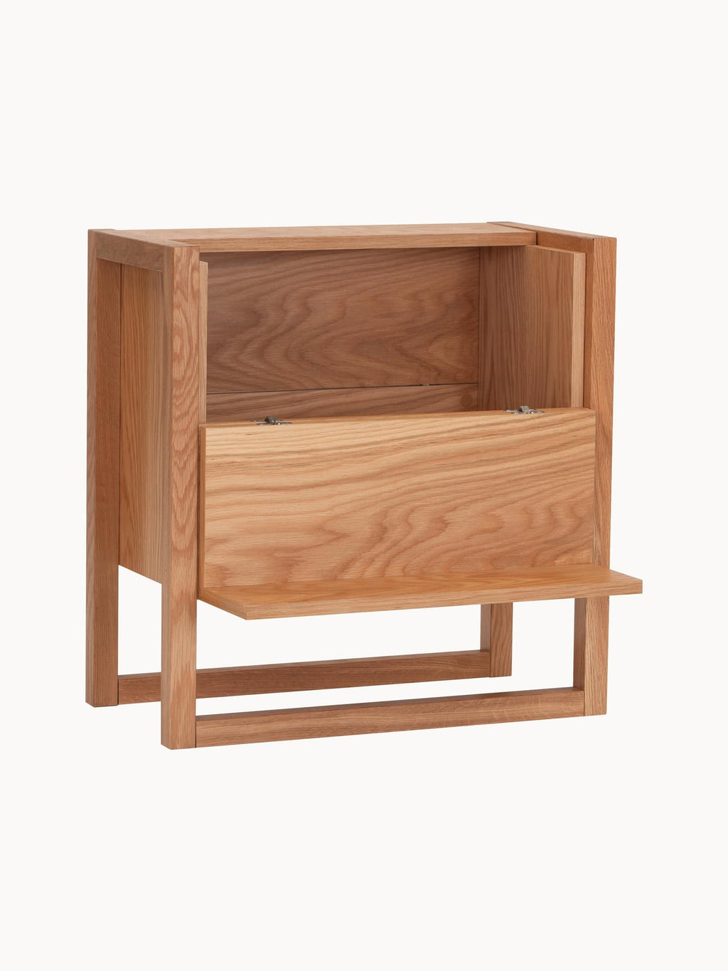 Oakhurst Oak Wood Mini Bar