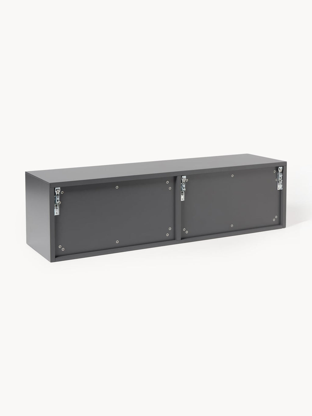 Oakley Wall-Mounted Lowboard with Ribbed Front