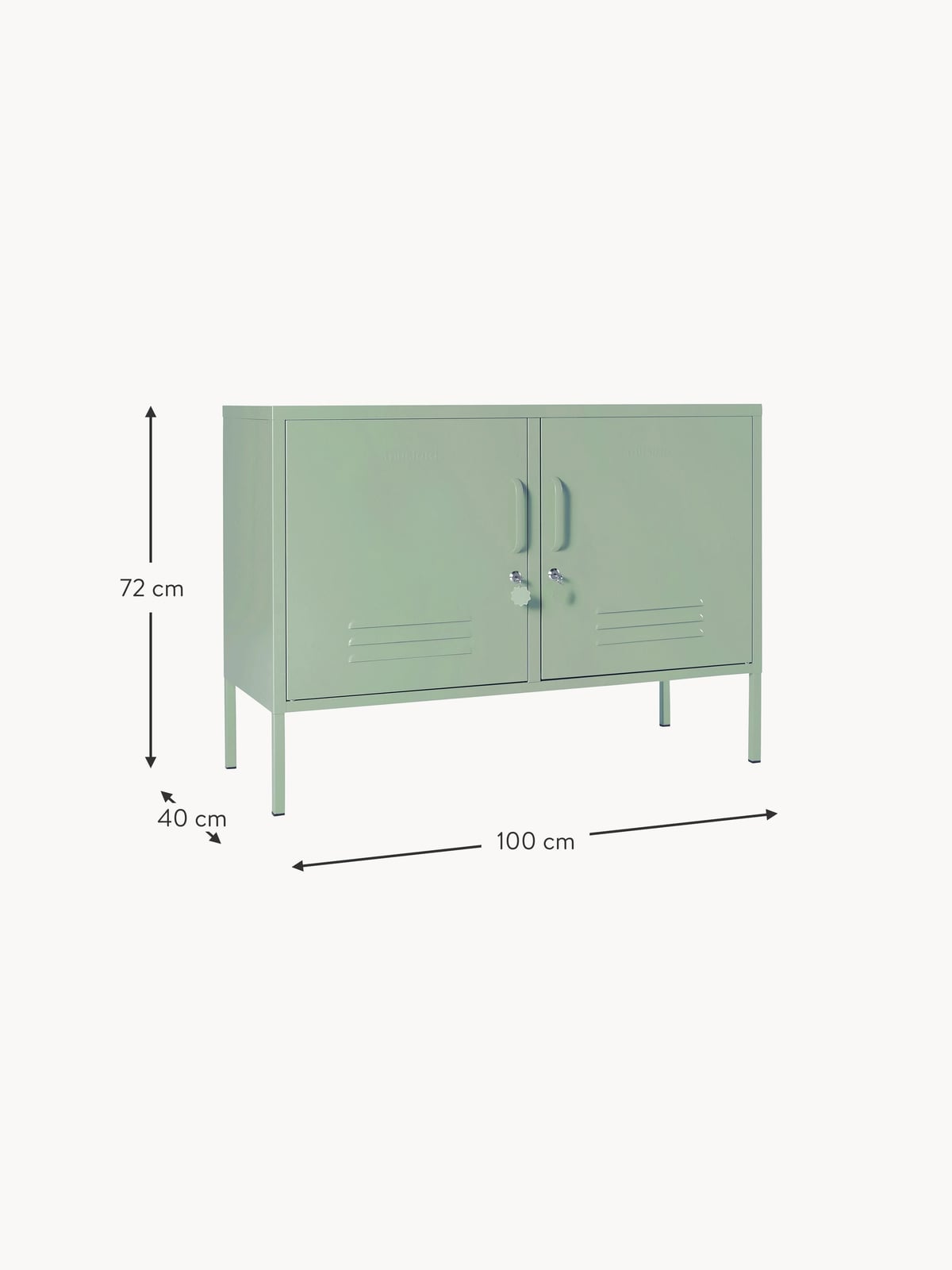 Ormesby Metal Sideboard The