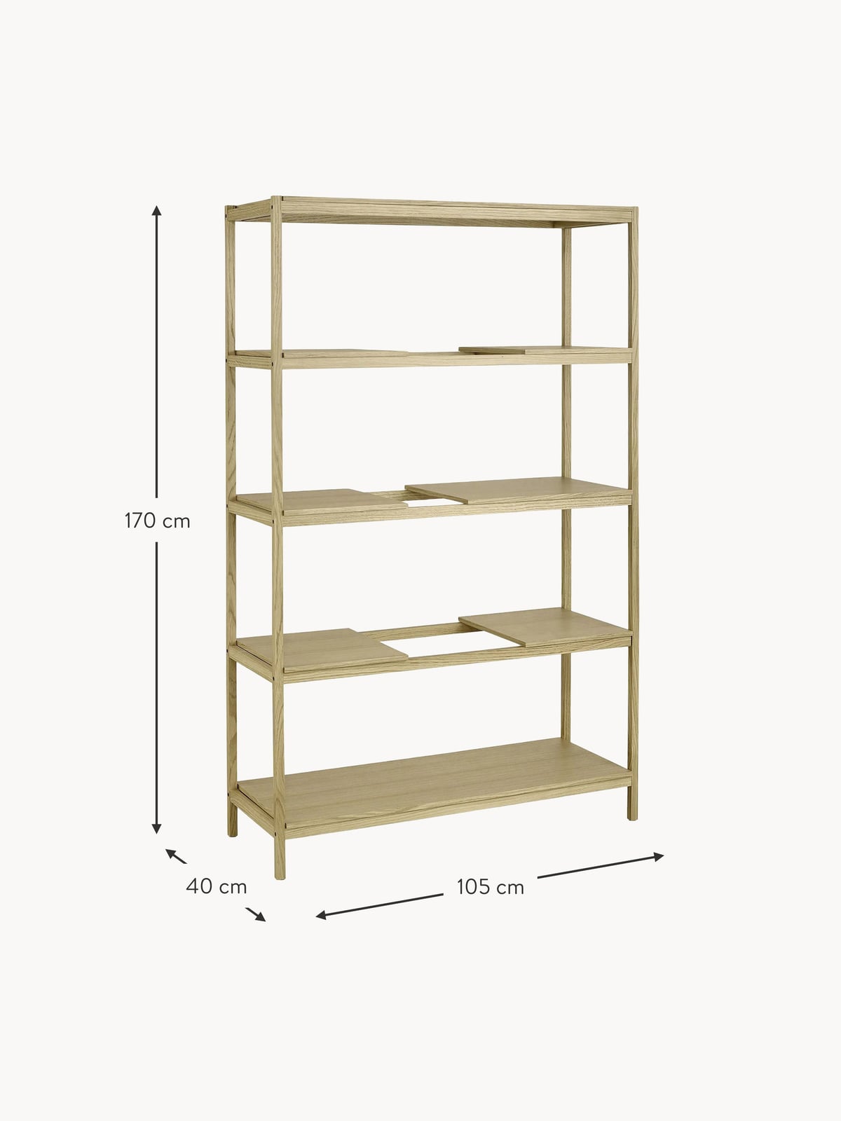 Ormesby Wooden Schelf Unit