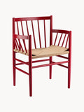 Orwell Beech Wood Dining Chair J81 with Armrests