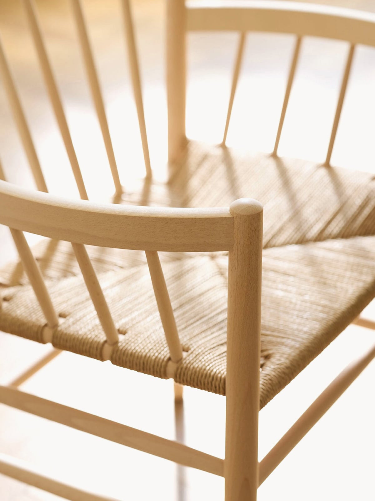 Orwell Oak Wood Dining Chair J81 with Armrests