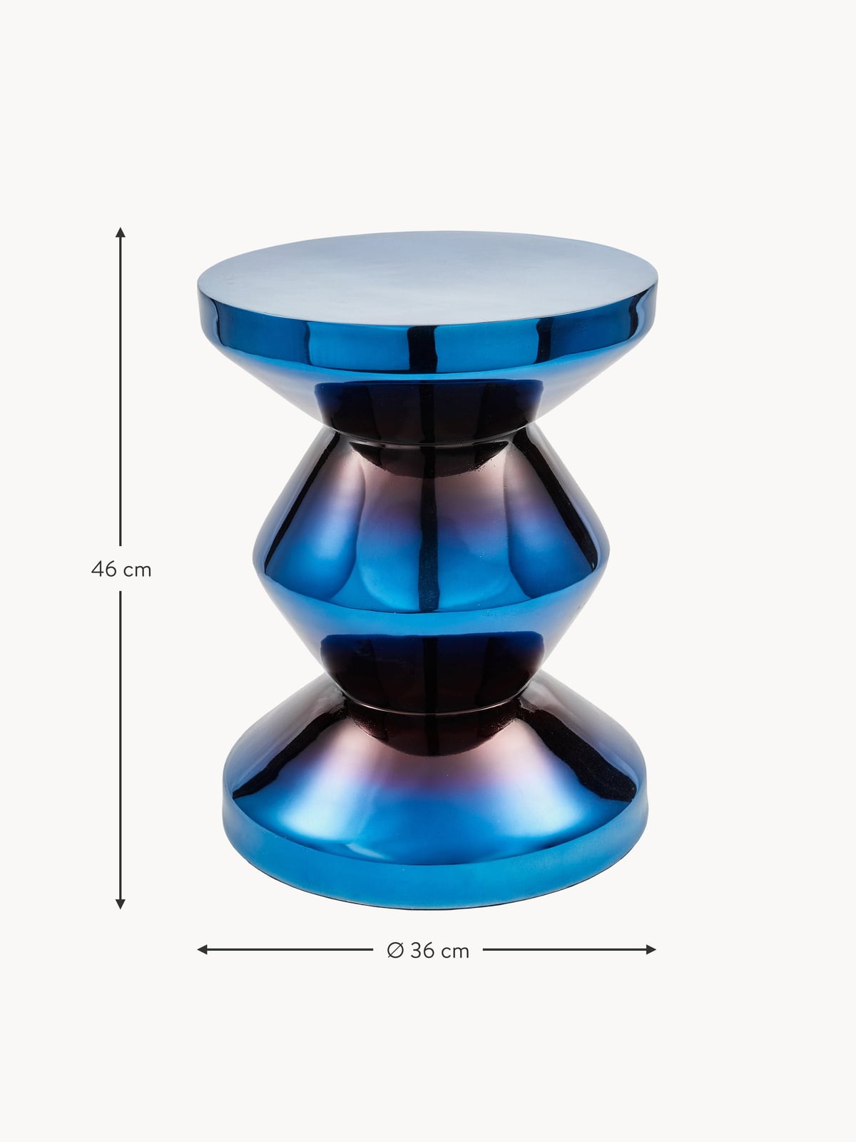 Orwell Round Side Table Zig