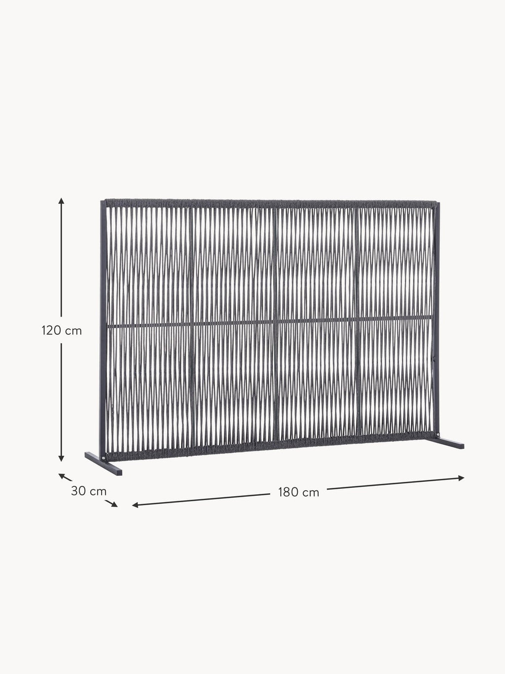 Osgodby Privacy Screen, H 120 cm