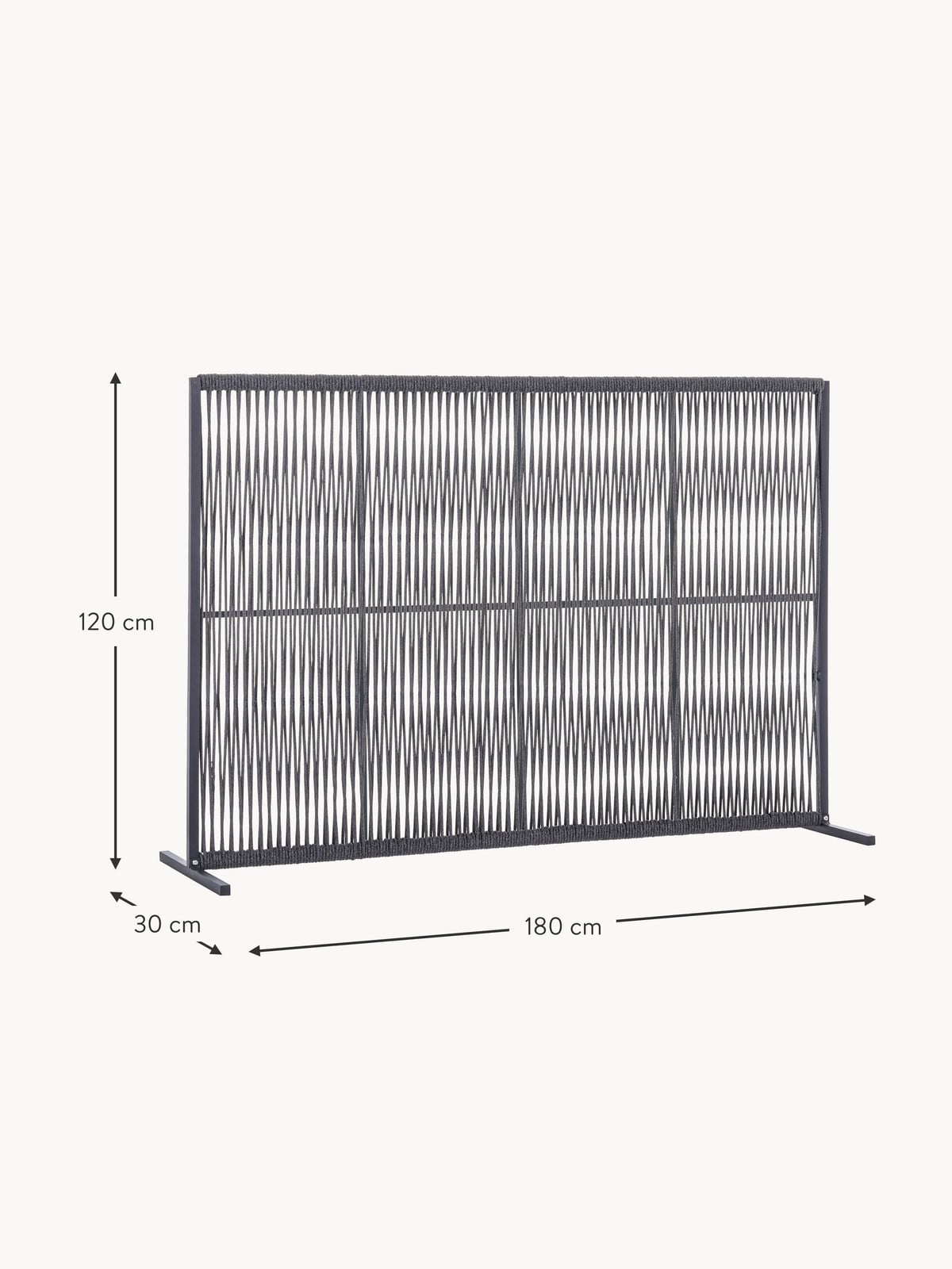 Osgodby Privacy Screen, H 120 cm