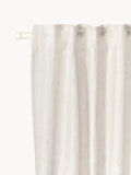 Osgodby Sheer Multi-Band Curtains, Set of 2, W 130 cm