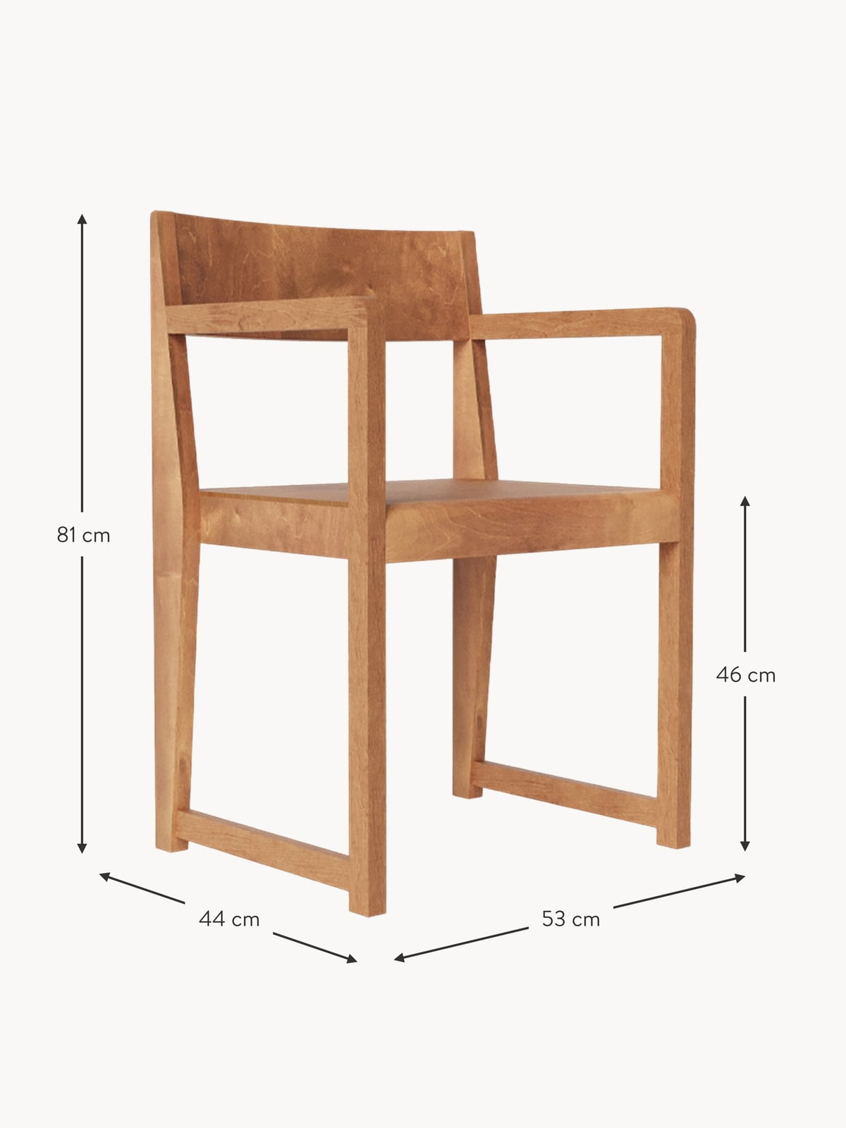 Osgodby Wood Arm Chair 01