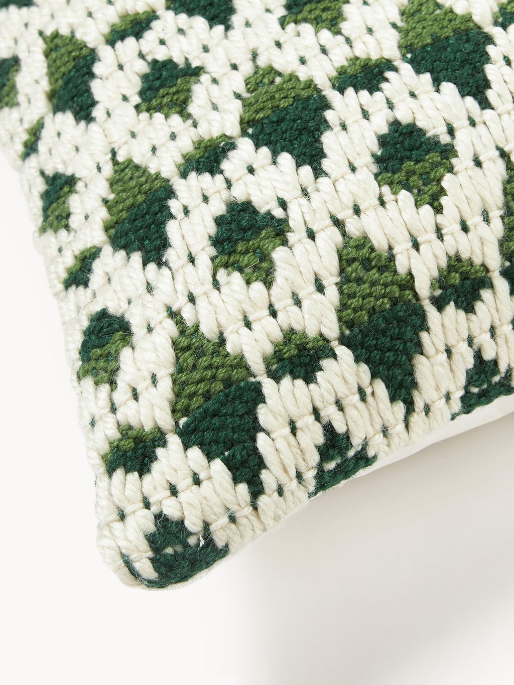 Oswald Outdoor Cushion Cover with Woven Pattern