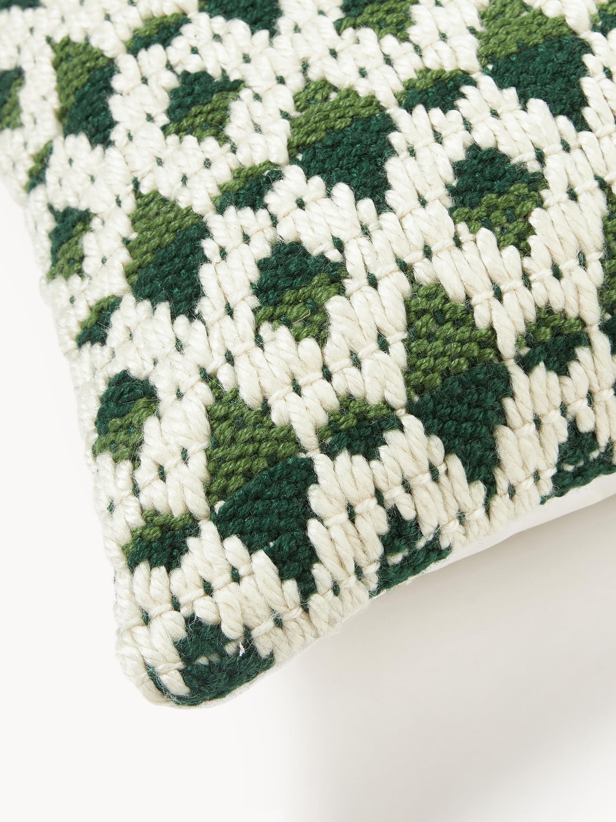 Oswald Outdoor Cushion Cover with Woven Pattern