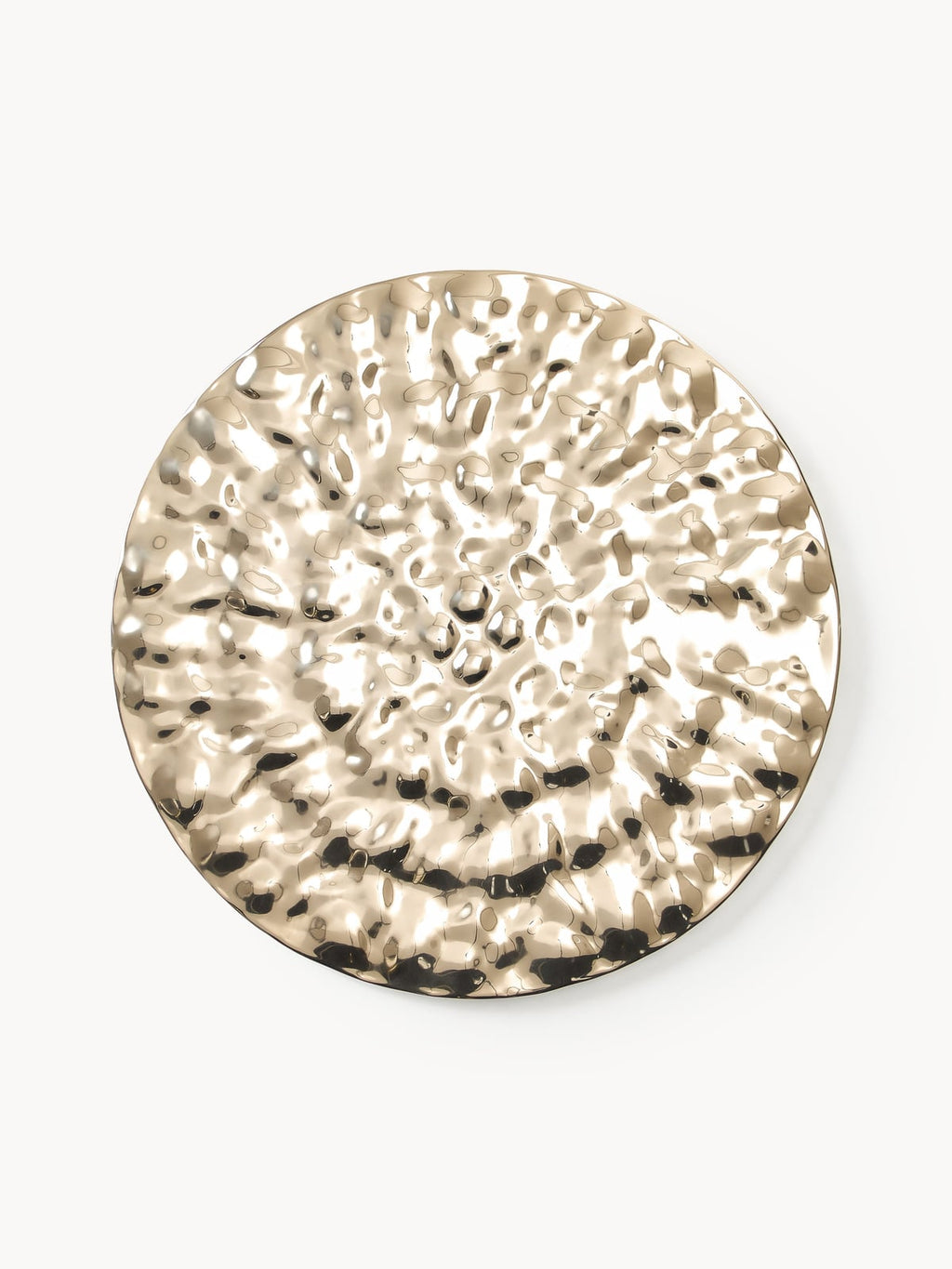Oswald Wall Object with Hammered Surface, Ø 120 cm