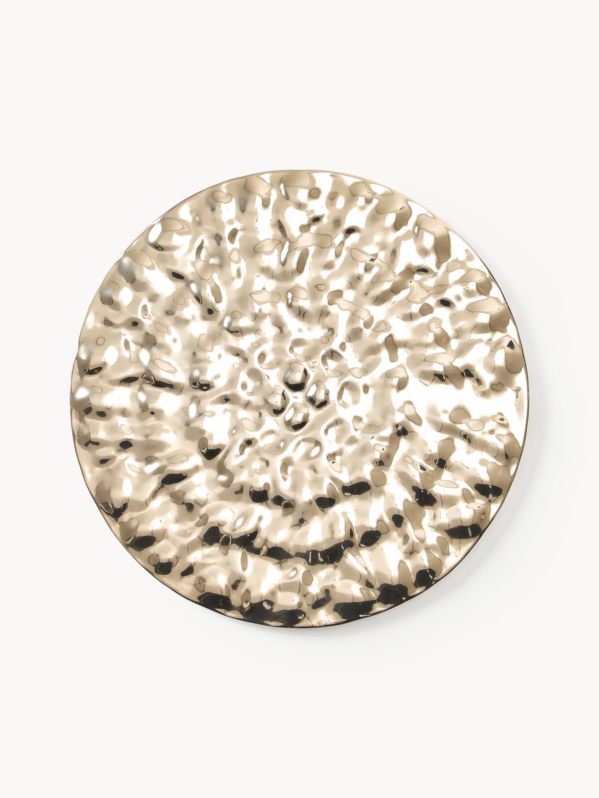 Oswald Wall Object with Hammered Surface, Ø 120 cm