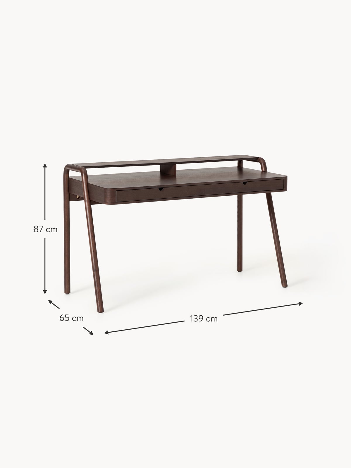 Ousby Desk with Drawers