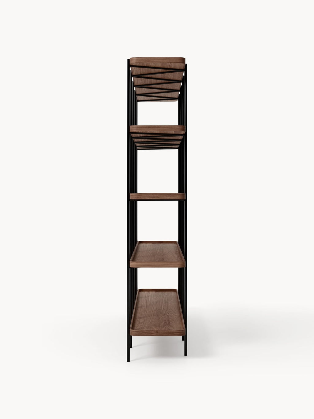 Ousby Large Wooden Shelving Unit