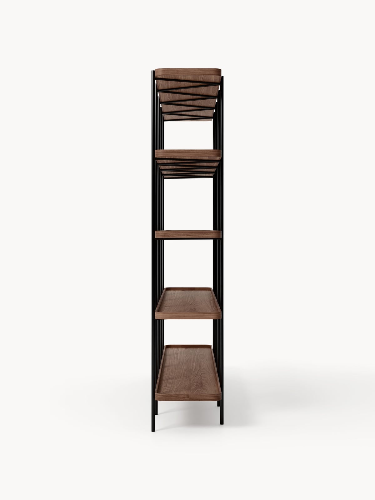 Ousby Large Wooden Shelving Unit