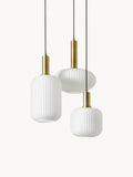 Ousby Opal Glass Cluster Pendant Light