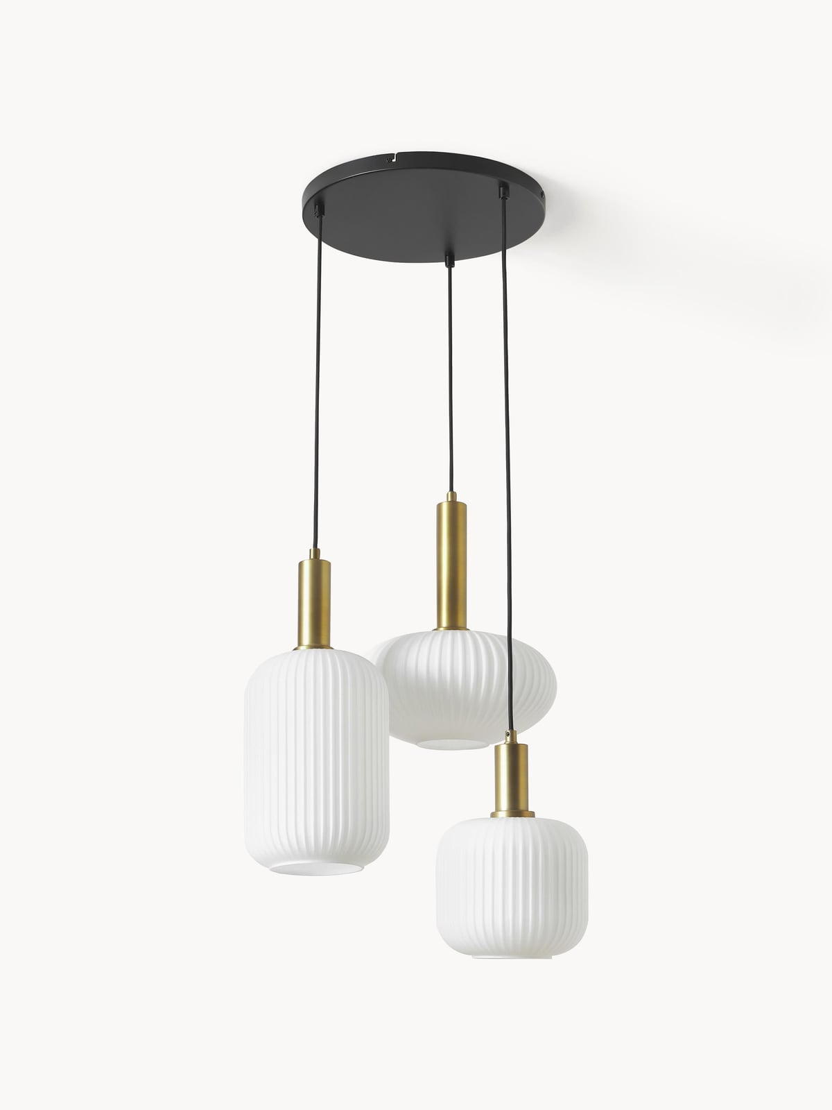 Ousby Opal Glass Cluster Pendant Light