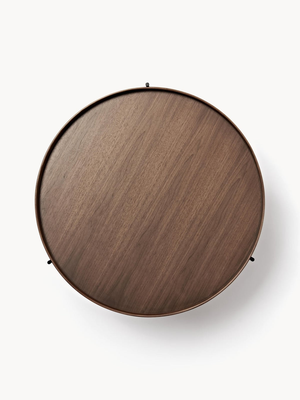 Ousby Round Wooden Coffee Table