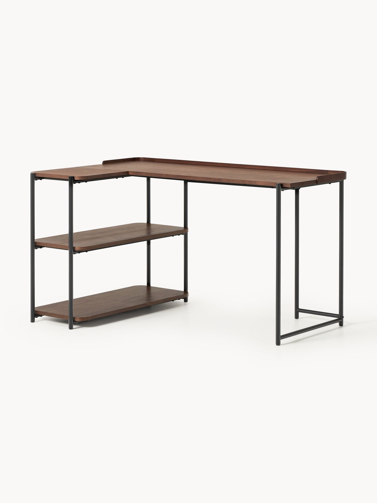 Ousby Wooden Corner Desk