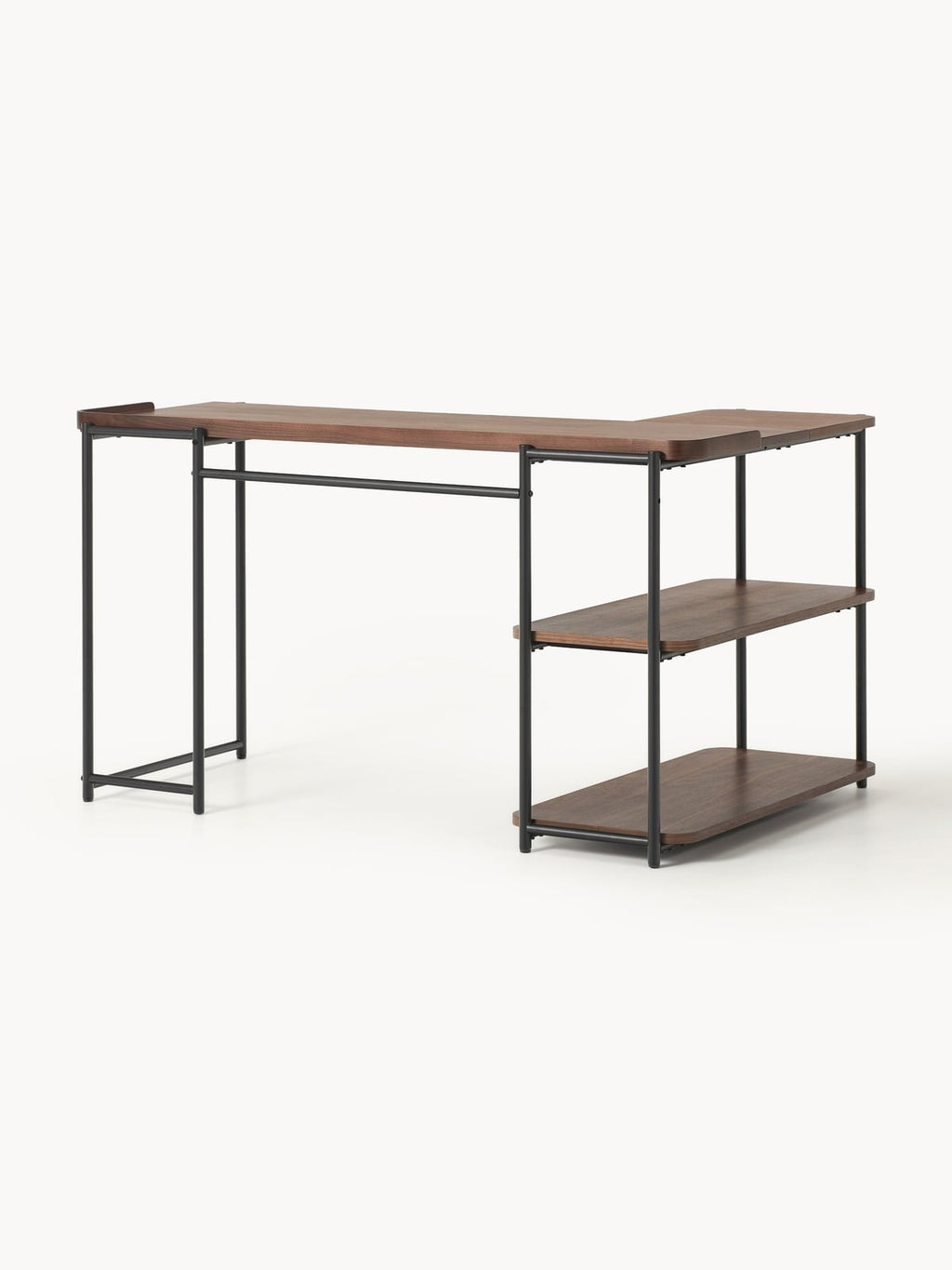 Ousby Wooden Corner Desk