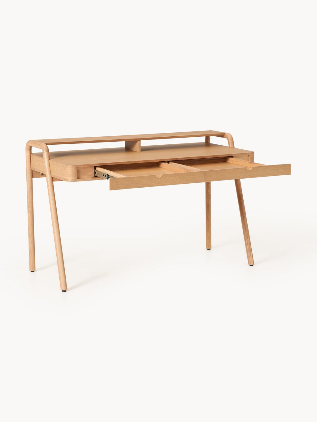 Ousby Wooden Desk with Drawers