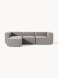 Pateley Bouclé Modular Sofa (4-seater) with Ottoman (left/right)