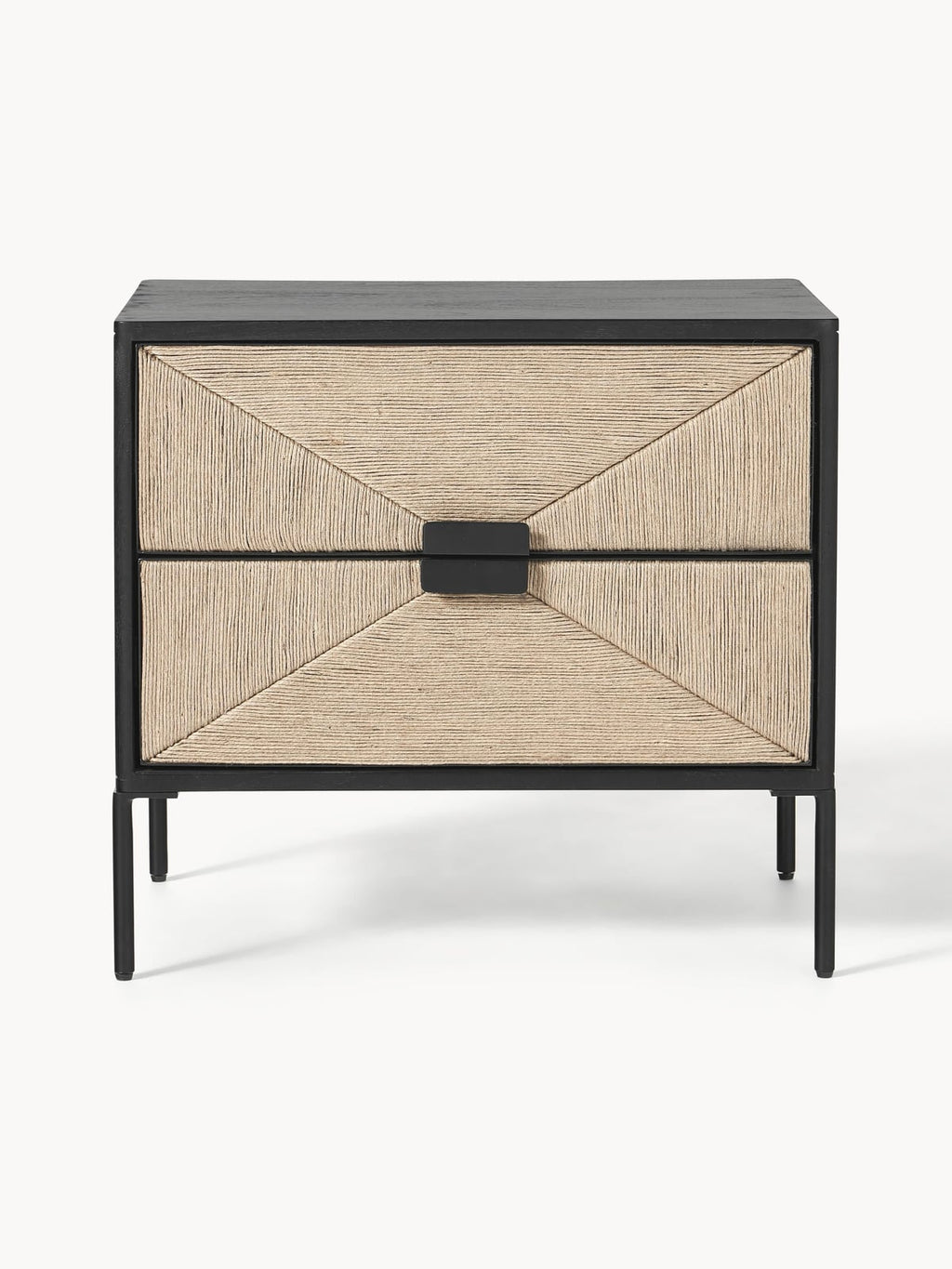 Pateley Mango Wood Bedside Table with Drawers