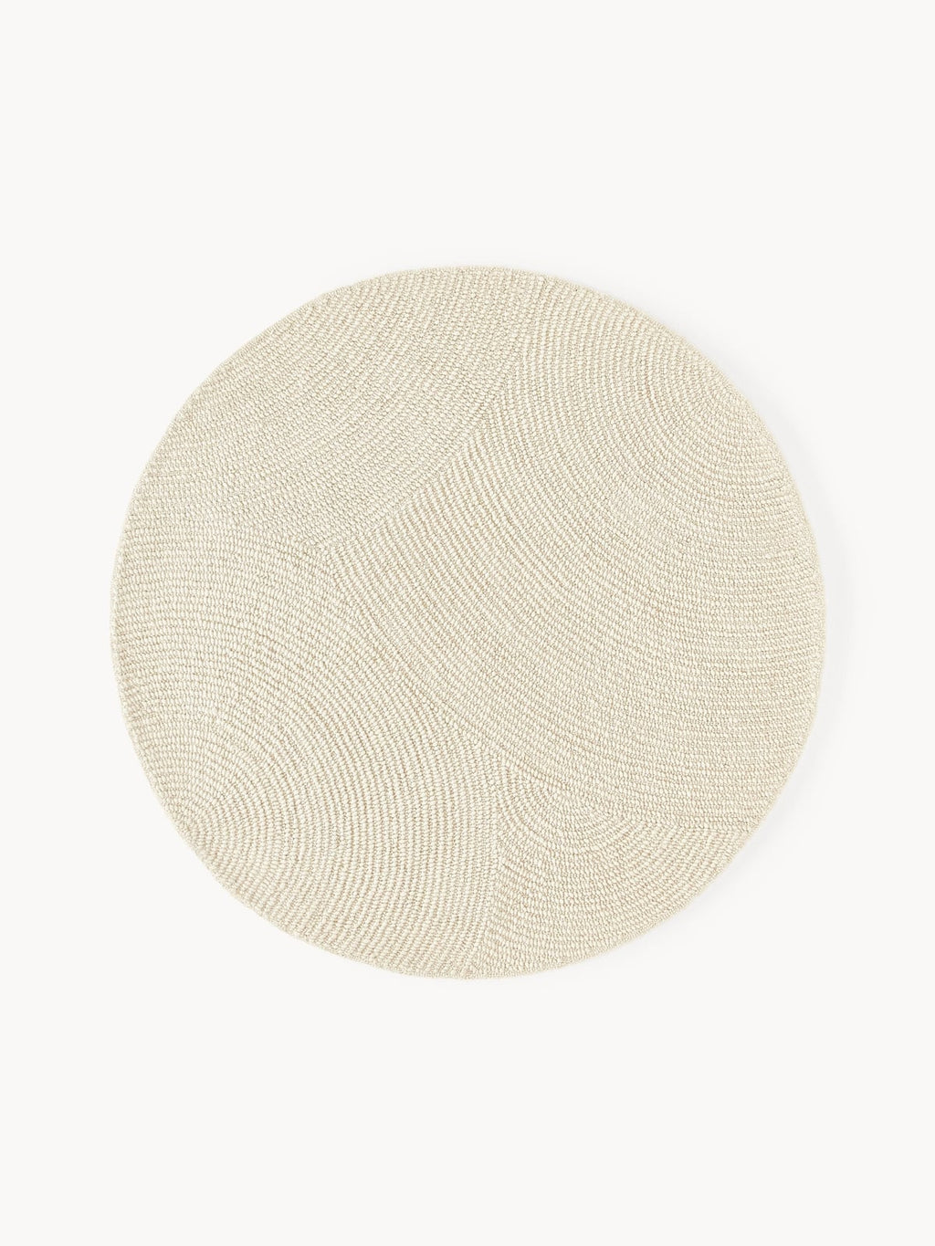 Pateley Round Hand-Tufted Wool Rug