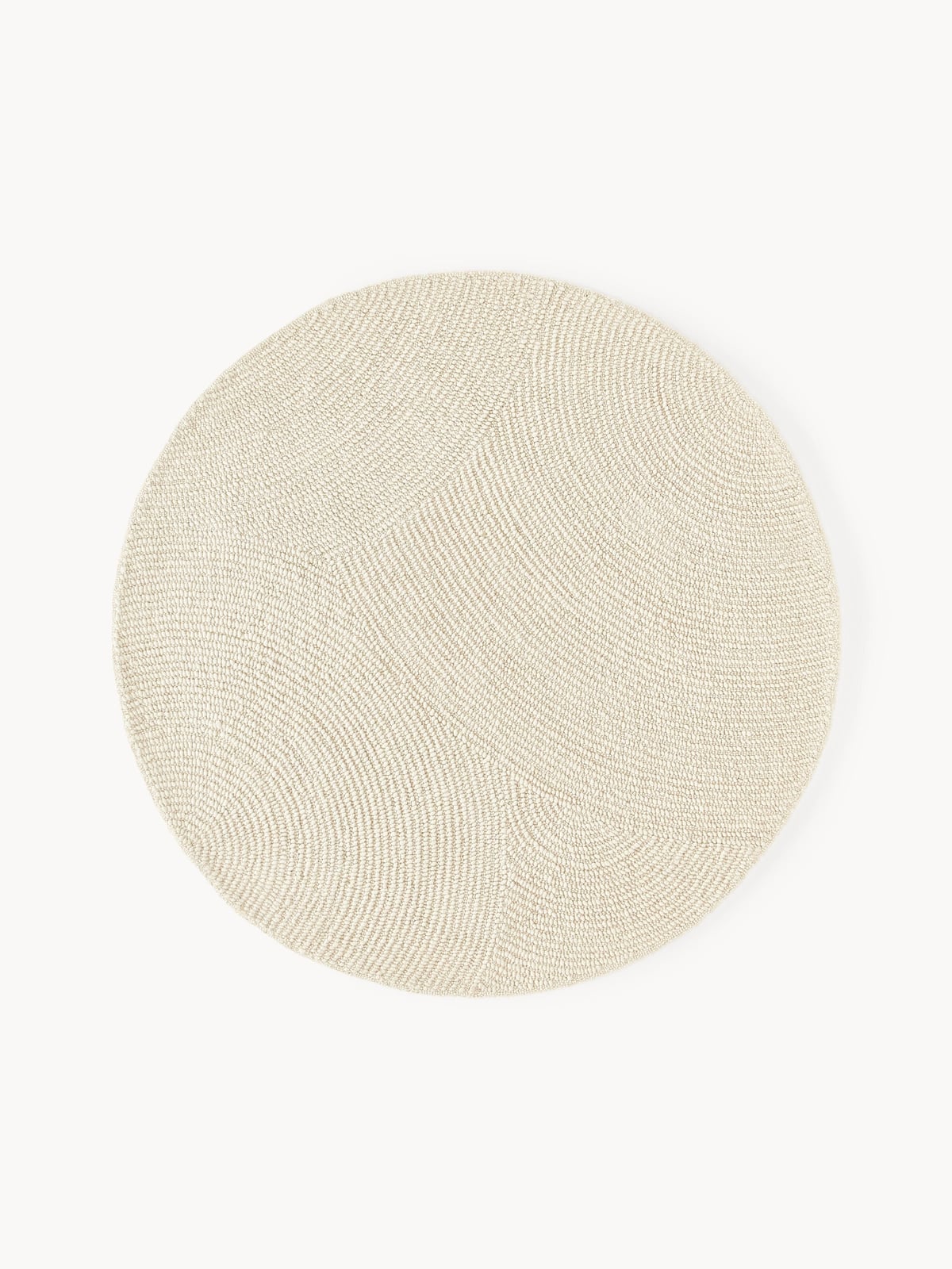 Pateley Round Hand-Tufted Wool Rug
