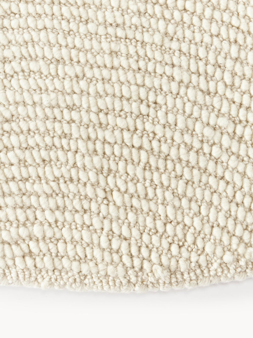Pateley Round Hand-Tufted Wool Rug