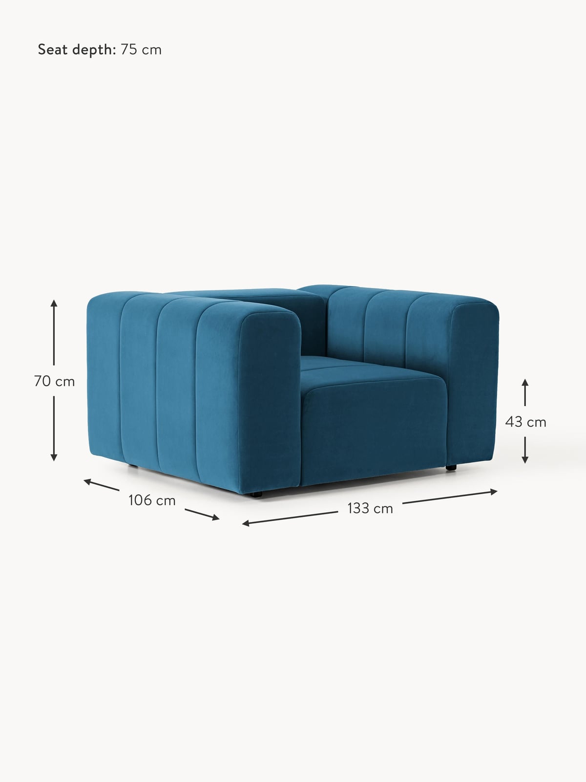Pateley Velvet Lounge Chair