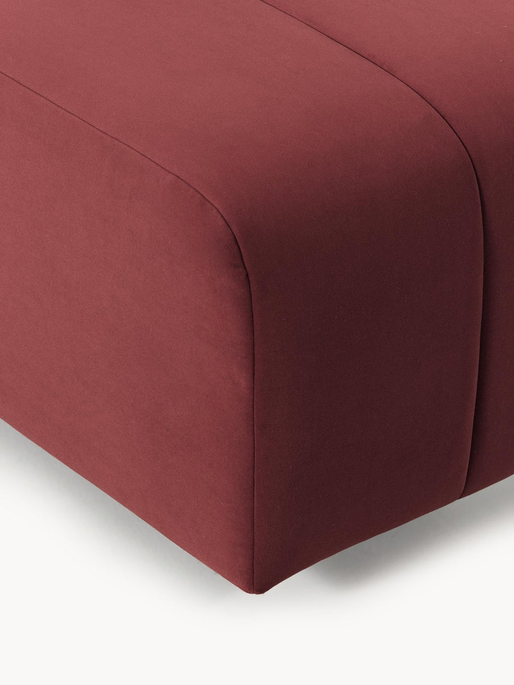 Pateley Velvet Ottoman