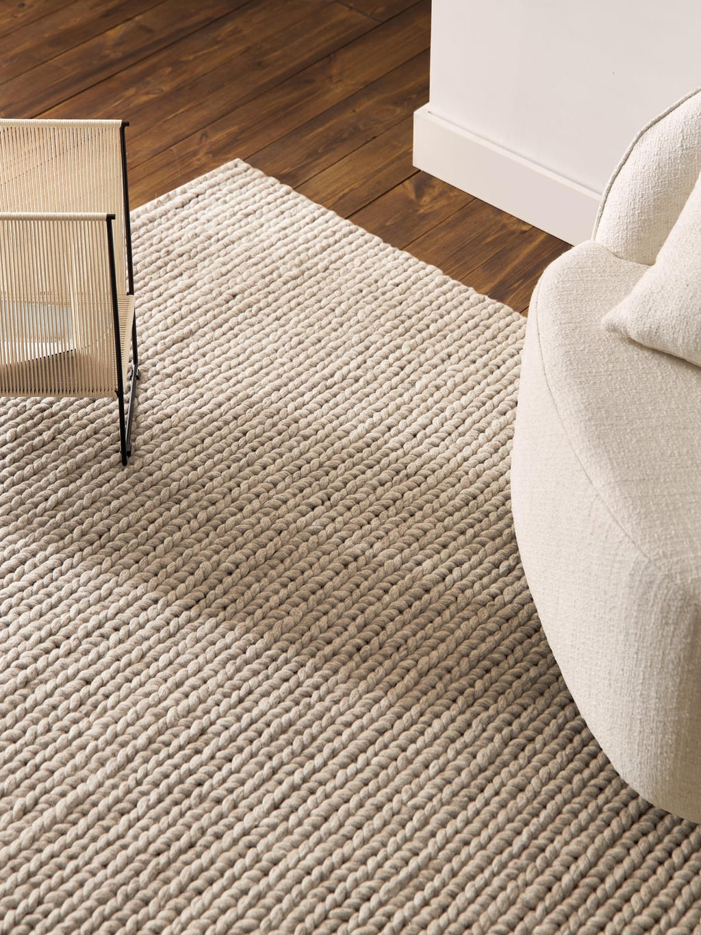 Patterdale Chunky Braided Wool Rug