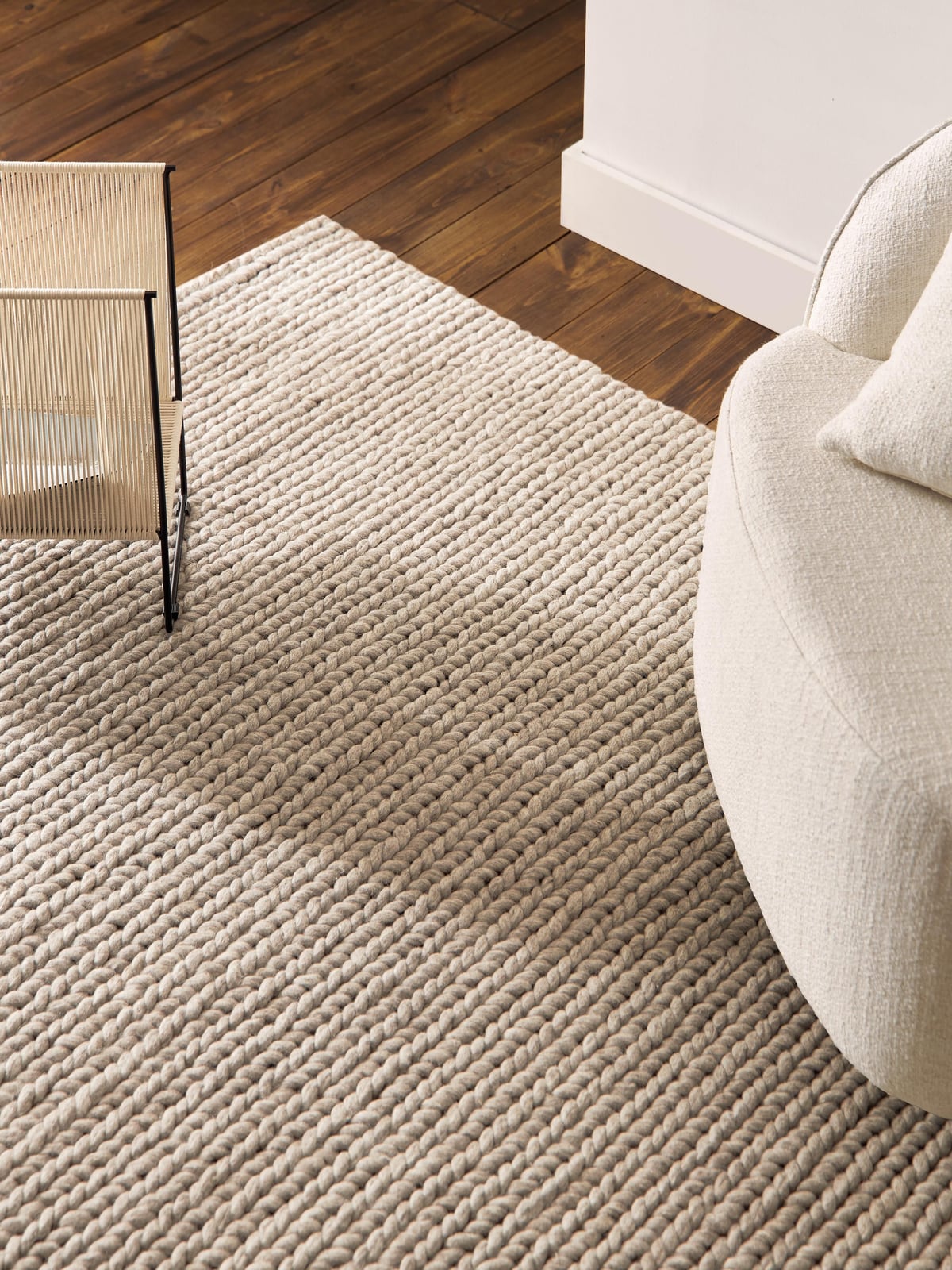 Patterdale Chunky Braided Wool Rug