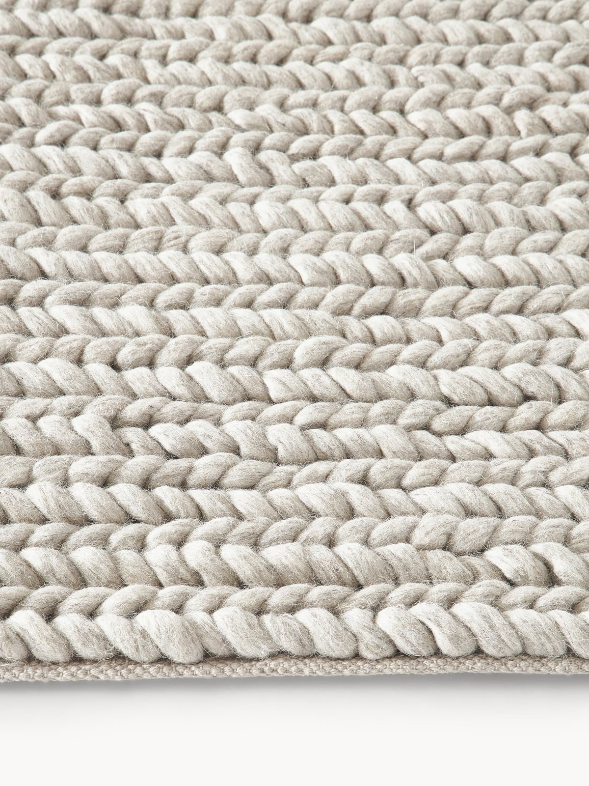 Patterdale Chunky Braided Wool Rug