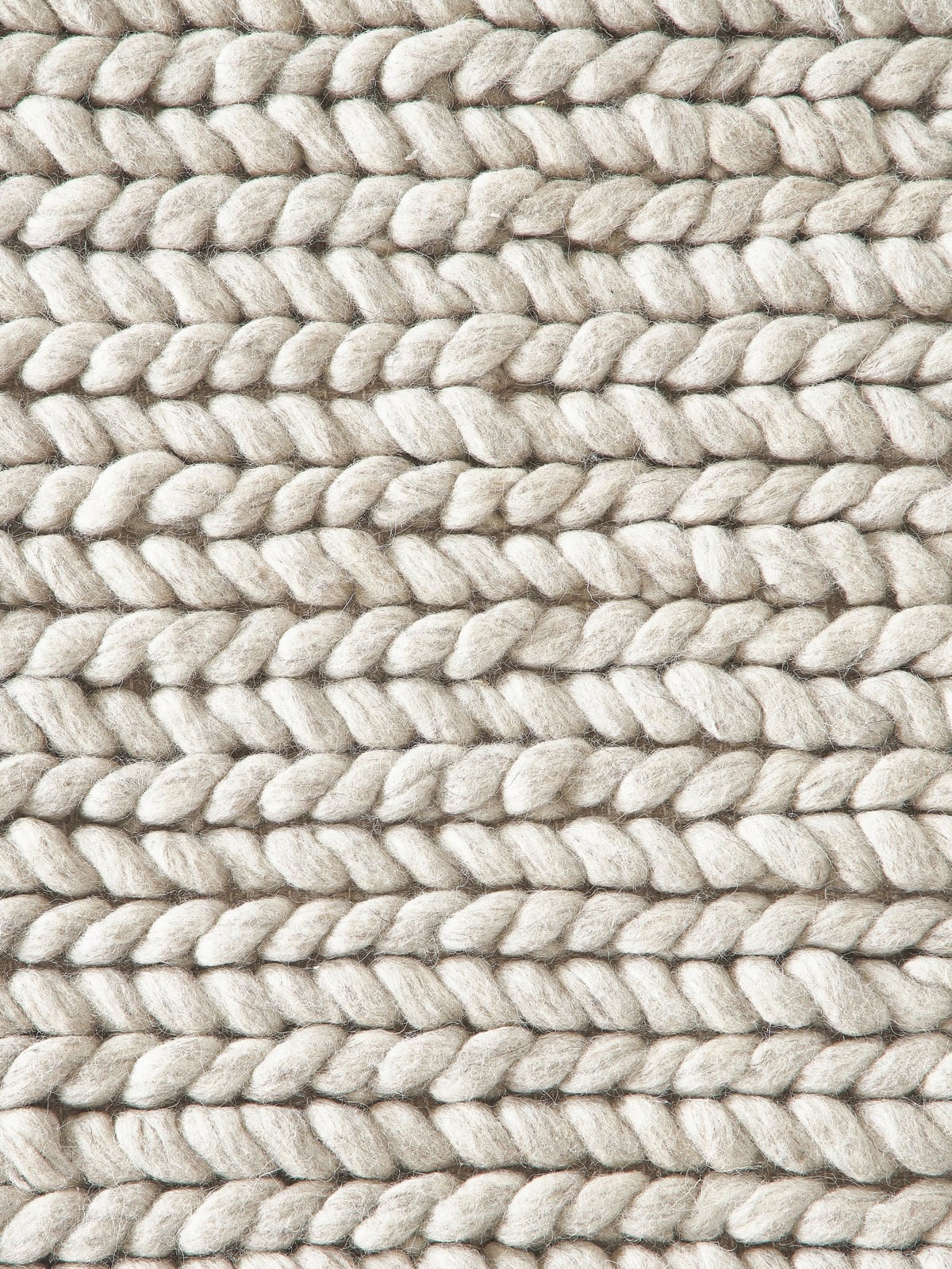 Patterdale Chunky Braided Wool Rug