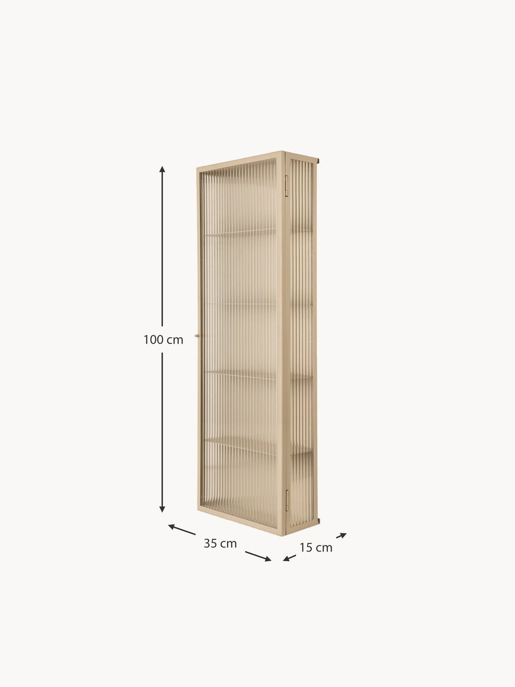 Pendle Wall-Mounted Display Cabinet
