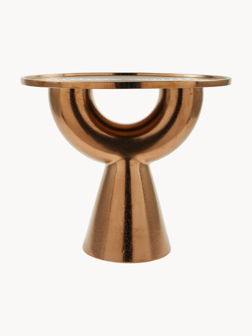 Penhale Ceramic Round Side Table