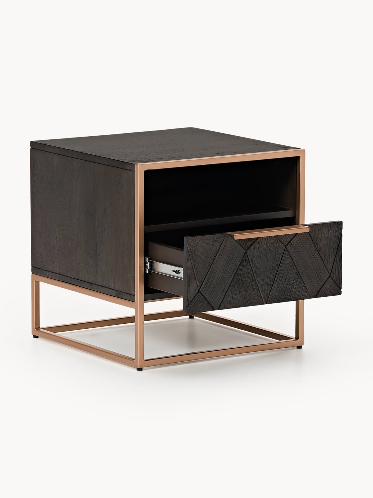 Penrose Mango Wood Bedside Table
